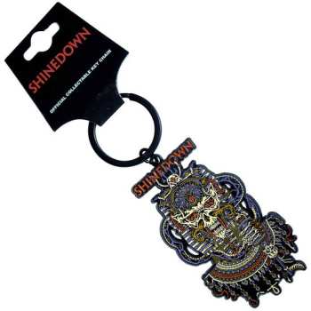 Merch Shinedown: Kulcstartó Planet Zero Mummy