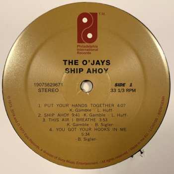 LP The O'Jays: Ship Ahoy