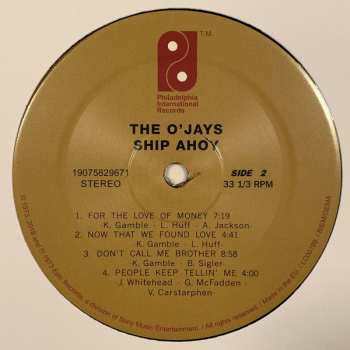 LP The O'Jays: Ship Ahoy