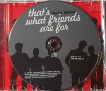 CD Shirley Bassey: That's What Friends Are For