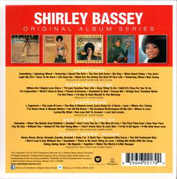 5CD/Dobozkészlet Shirley Bassey: Original Album Series