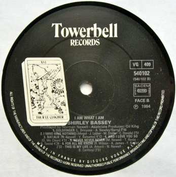 LP Shirley Bassey: I Am What I Am