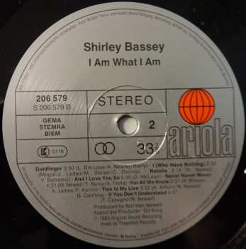 LP Shirley Bassey: I Am What I Am