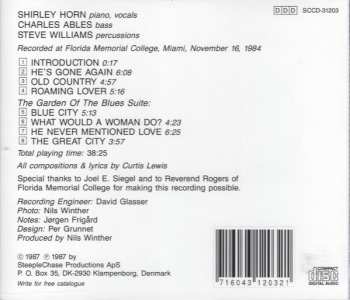 CD Shirley Horn Trio: The Garden Of The Blues