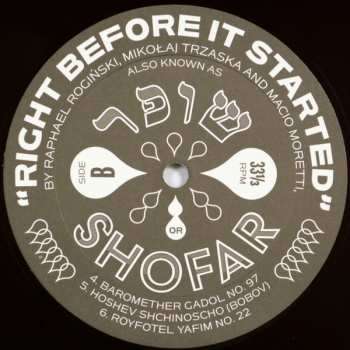 LP Shofar: Right Before It Started