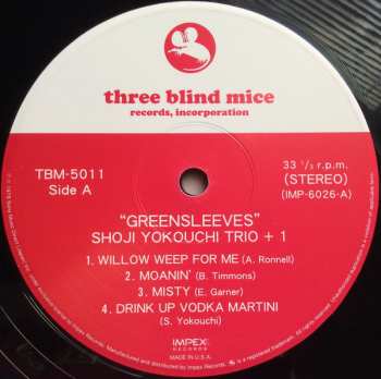 LP Shoji Yokouchi Trio: Greensleeves LTD | NUM