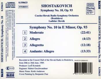 CD Dmitri Shostakovich: Symphony No. 10