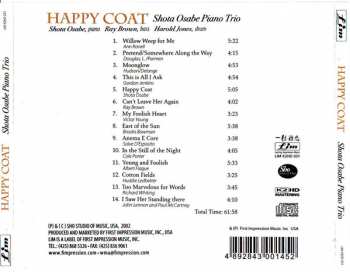 CD Shota Osabe Piano Trio: Happy Coat