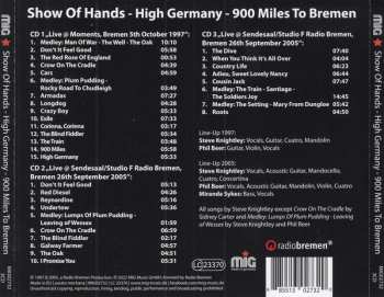 3CD Show Of Hands: High Germany - 900 Miles To Bremen
