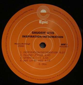 LP Shuggie Otis: Inspiration Information