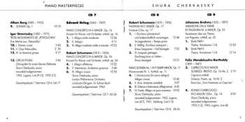 10CD/Dobozkészlet Shura Cherkassky: Piano Masterpieces