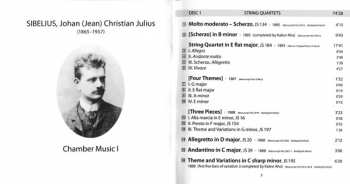 6CD/Dobozkészlet Jean Sibelius: Chamber Music I