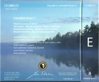 5CD/Dobozkészlet Jean Sibelius: Chamber Music II