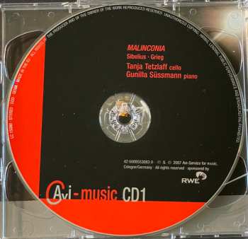2CD Edvard Grieg: Malinconia