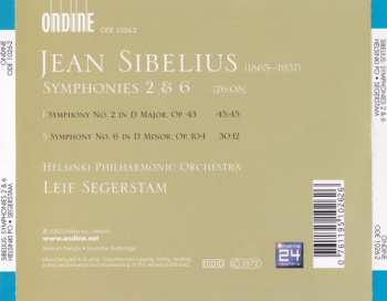 CD Jean Sibelius: Symphonies 2 & 6