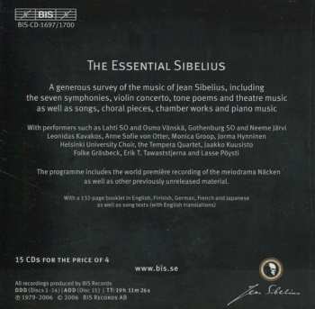 15CD/Dobozkészlet Jean Sibelius: The Essential Sibelius