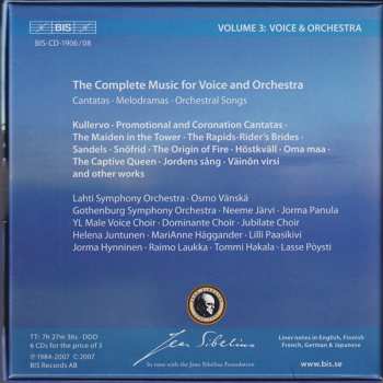 6CD/Dobozkészlet Jean Sibelius: Voice & Orchestra