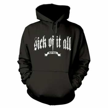 Merch Sick Of It All: Kapucnis felső Logo Sick Of It All