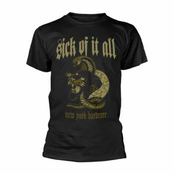Merch Sick Of It All: Póló Panther (black)