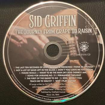 CD Sid Griffin: The Journey From Grape To Raisin