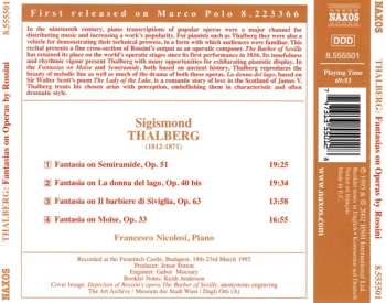 CD Sigismond Thalberg: Fantasias On Operas By Rossini