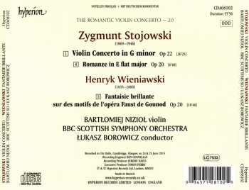 CD Henryk Wieniawski: Violin Concerto In G Minor, Op 22 • Romanze, Op 20 • Fantaisie Brillante Sur Des Motifs De Faust