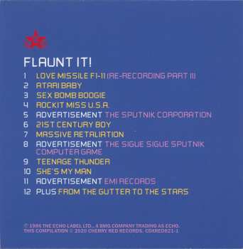 4CD Sigue Sigue Sputnik: Flaunt It DLX
