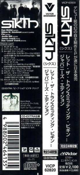 CD Sikth: Let The Transmitting Begin... Japanese Edition