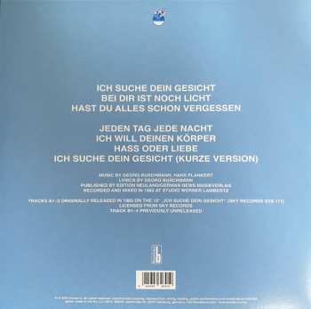 LP Silberstreif: Ich Suche Dein Gesicht