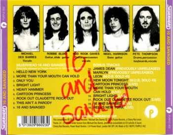 CD Silverhead: 16 And Savaged