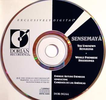 CD Silvestre Revueltas: Sensemayá: The Unknown Revueltas