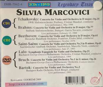 2CD/DVD/Dobozkészlet Silvia Marcovici: Violin Concertos. Vol.1