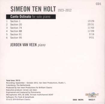 12CD/Dobozkészlet Simeon ten Holt: Canto Ostinato XL