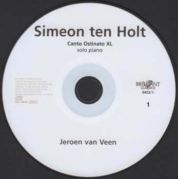 12CD/Dobozkészlet Simeon ten Holt: Canto Ostinato XL