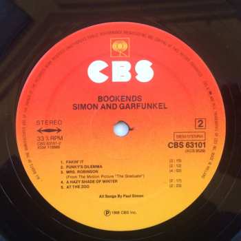 LP Simon & Garfunkel: Bookends