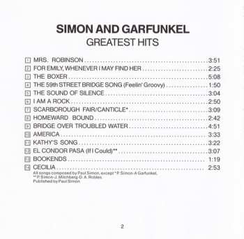 CD Simon & Garfunkel: Simon And Garfunkel’s Greatest Hits