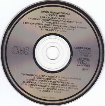 CD Simon & Garfunkel: Simon And Garfunkel's Greatest Hits
