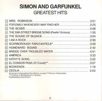 CD Simon & Garfunkel: Simon And Garfunkel's Greatest Hits