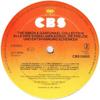 LP Simon & Garfunkel: The Simon & Garfunkel Collection