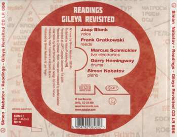 CD Simon Nabatov: Readings - Gileya Revisited