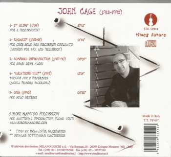 CD John Cage: John Cage: Works For Percussion