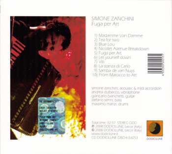 CD Simone Zanchini: Fuga Per Art