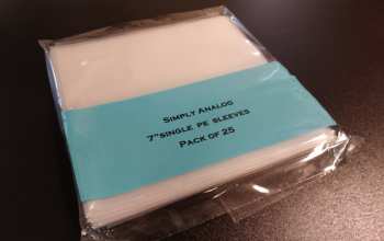 Audiotechnika Simply Analog - 7" SINGLE PE SLEEVES