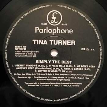 2LP Tina Turner: Simply The Best