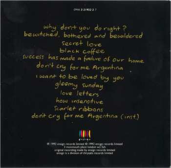 CD Sinéad O'Connor: Am I Not Your Girl?