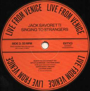 2LP Jack Savoretti: Singing To Strangers DLX