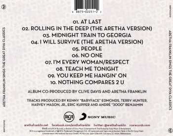 CD Aretha Franklin: Sings The Great Diva Classics