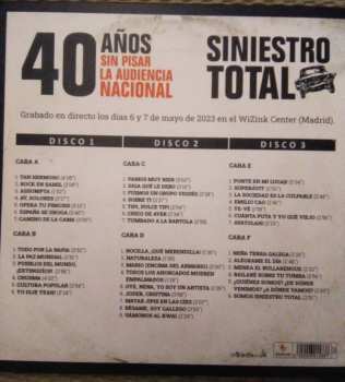 3LP/Dobozkészlet Siniestro Total: 40 Años Sin Pisar La Audiencia Nacional