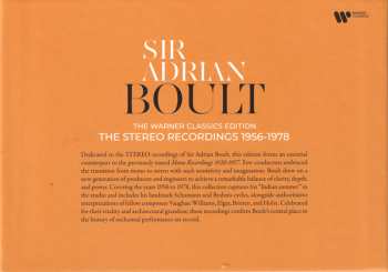 79CD/Dobozkészlet Sir Adrian Boult: The Stereo Recordings 1956-1978 - The Warner Classics Edition