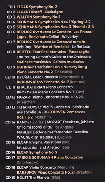 79CD/Dobozkészlet Sir Adrian Boult: The Stereo Recordings 1956-1978 - The Warner Classics Edition